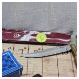 Muela Fury Knife, Black Angus Knife, Rigid RG48 Knife