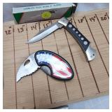 Fury Patriot Eagles Claw, 4" Lockback, 4" Lockback Stainless Knives