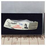 Richard Petty and Dale Earnhardt Winston Cup Champion Knife