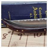 Andujar Swan Knife, Made in Spain and Original Butterfly Knife