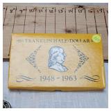 Franklin Half Dollar 1948-1963 Coin and Knife Tribute