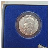 Dwight Eisenhower 1890-1969 Coin and Knife Tribute