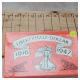 Liberty Half Dollar 1916-1947 Coin and Knife Tribute
