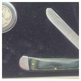 Liberty Half Dollar 1916-1947 Coin and Knife Tribute