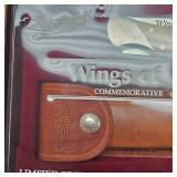 Schrade ScrimShaw Commemorative Wings of Victory
