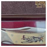 Schrade ScrimShaw Commemorative Wings of Victory