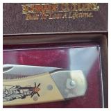 Schrade ScrimShaw Commemorative Wings of Victory