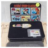 Dick Tracy Commemorative Stamps and Knife