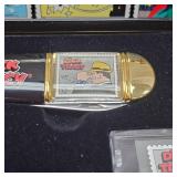 Dick Tracy Commemorative Stamps and Knife