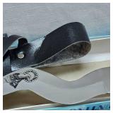 13" Hunting Knife, 3" Dagger, 3 Other Knives