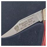 Princess Diana 1961-1997 Commemerative Knife Set