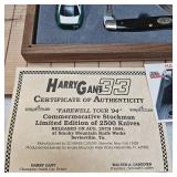 Schrade Harry Grant #33 Farewell Tour 1994 Kit Featuring Schrade Stockman Knife, Car, and Card w/COA