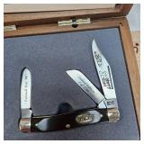 Schrade Harry Grant #33 Farewell Tour 1994 Kit Featuring Schrade Stockman Knife, Car, and Card w/COA