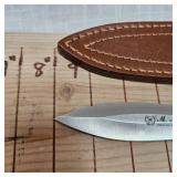 M Nieto Beautiful Dagger Knife with Leather Sheath