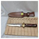 M Nieto Beautiful Dagger Knife with Leather Sheath