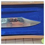 J. Bowie Fighting Knife, as New
