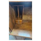 Beautiful Roll Top Desk with Drawers, Excellent Condition