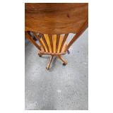 Beautiful Roll Top Desk with Drawers, Excellent Condition