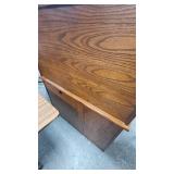 Beautiful Roll Top Desk with Drawers, Excellent Condition