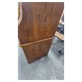 Beautiful Roll Top Desk with Drawers, Excellent Condition