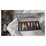 Lot of Small Metal Tackle Boxes including UMCO
