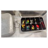 Lot of Small Metal Tackle Boxes including UMCO