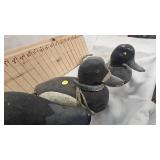 3 Vintage Duck Decoys(2 Wood, 1 Foam but Heavy)