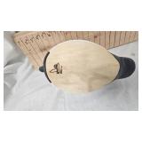 Jennings Blue Bill Duck Decoy(Some Paint Peel on Side)