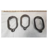 Lot of 3 Herters Duck Decoy Weights-Waseca, MN