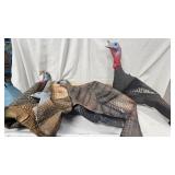 Lot of Turkey Decoys