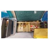 Plano and Metal Tackle Boxes with Contents