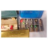 Plano and Metal Tackle Boxes with Contents
