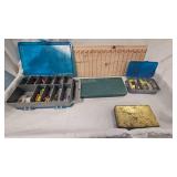 Plano and Metal Tackle Boxes with Contents