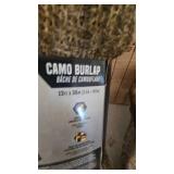 Camo Burlap(2) and Head Camo Covers