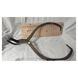 Medium Set of Vintage Ice Tongs