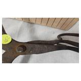 Medium Set of Vintage Ice Tongs