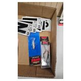 Plano Tacklebox with Contents, Rapalas, Swedish Pimples