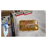 Plano Tacklebox with Contents, Rapalas, Swedish Pimples