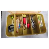 Plano Tacklebox with Contents, Rapalas, Swedish Pimples