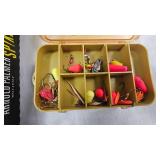 Plano Tacklebox with Contents, Rapalas, Swedish Pimples