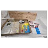 2 Plano Tackleboxes with Contents, NWTF hand scale, bobbers, mis