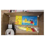 2 Plano Tackleboxes with Contents, NWTF hand scale, bobbers, mis