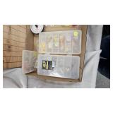 2 Plano Tackleboxes with Contents, NWTF hand scale, bobbers, mis