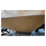 Book Shelf/Entertainment Center-Great Condition, has two shelves and bottom drawer