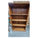 Book Shelf with Shelves, Nice Condition, Solid