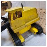 Original Rubber Track Pressed Steel Sumped Tonka Escavator from Tonka, Very Nice Unit
