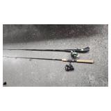 St Croix Triumph 6ft Combo with Ceymar Reel and Johnson Brand Combo Rod/Reel