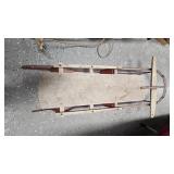 Wood Sled-Vintage, No Marks but Solid