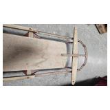 Wood Sled-Vintage, No Marks but Solid