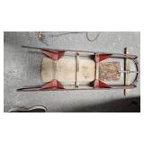 Wood Sled-Vintage, No Marks but Solid